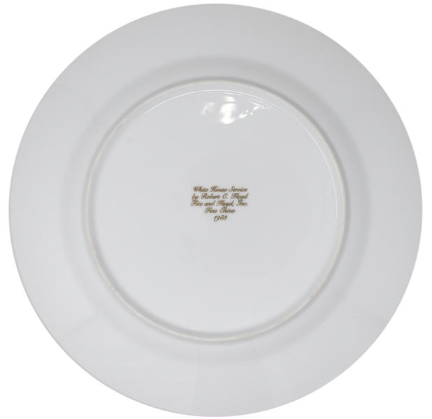 Ronald Reagan White House China Dinner Plate